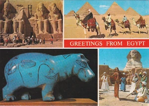 Cartolina d'epoca - Saluti dall'Egitto - Foto 1 di 1