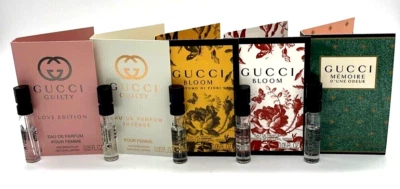 Gucci Perfume Mujer Colección 5 piezas Muestras Set Foto 1 de 4