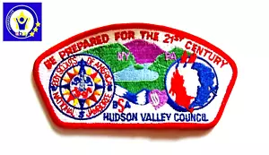 Hudson Valley Council NY PA Be Prepared For - 21st Century Red Thread BSA Patch - Picture 1 of 2