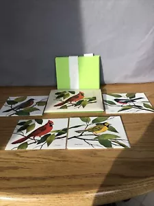 Vtg  11 ct blank note cards American Songbirds  by Current - 4 Design - Cardinal - Picture 1 of 12