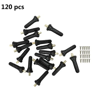 Sensor de presión de neumáticos 120X TPMS vástagos de válvula de goma para GMC Cadillac Chevy GM-930A Foto 1 de 4