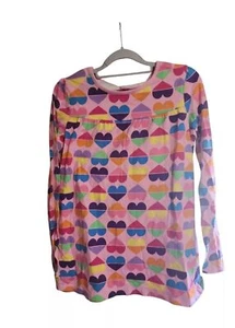 Circo Hearts Pink Stripe Long Sleeve Shirt Size XL 14/16 Extra Large Girls Clean - Picture 1 of 3