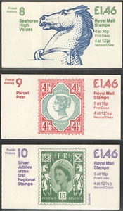 FO1 to FO3 £1.46 folded counter booklets. Each sold separately. - Picture 1 of 9