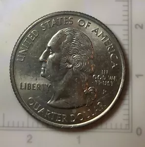 2004 P Texas State Quarter Die Chip On Obverse & Reverse Error Coin - Picture 1 of 7