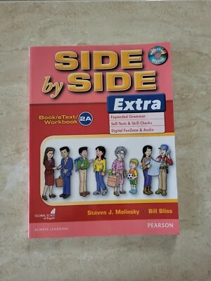 Side by Side Extra 2 Book/eText/Workbook a with CD by Bill Bliss and Steven Mol… - Image 1 of 2