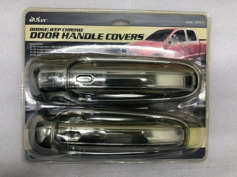 Cubiertas de manija de puerta Bully cromadas para Dodge/Jeep exteriores SDK-305A (juego de 4) 4 puertas Foto 1 de 1