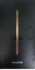 Boite vide d'origine Samsung Note S20 5G MYSTIC BRONZE (sans accessoires) - Photo 1 sur 3