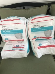NEW Heavy Absorbent Underwear Lot Cardinal Health Size 2XL 4pack Lot - Picture 1 of 8