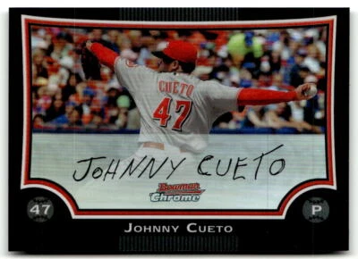 Johnny Cueto 2009 Bowman Chrome #112 Cincinnati Reds - Image 1 of 2