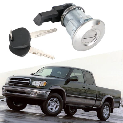 Fuel Gas Door Lock Cylinder & Keys For Toyota 1995-2004 Tacoma 2000-2003 Tundra - Image 1 of 4