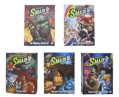 SmashUp Expansions Game EMPTY Boxes With Some Manuals and Cards Used Pre-Owned - Image 1 of 4