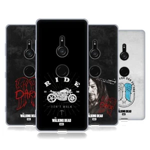 OFFICIAL AMC THE WALKING DEAD DARYL DIXON ICONIC SOFT GEL CASE FOR SONY PHONES 1 - Picture 1 of 11