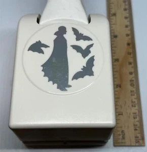 Martha Stewart VAMPIRE Punch XXX selten gruselig Halloween Scrapbooking Dracula Fledermäuse - Bild 1 von 3