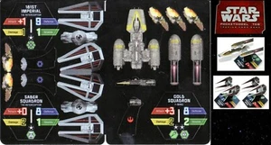 STAR WARS POCKETMODEL TCG BS004 Y-WING vs TIE INTERCEPTOR ( 3 MODELLI) - Picture 1 of 1