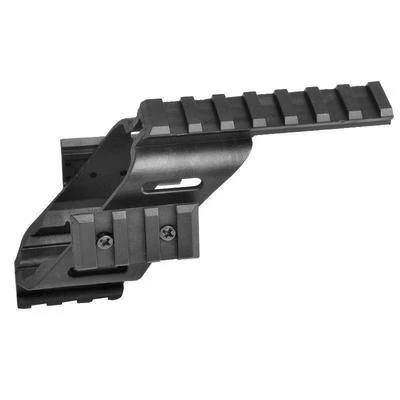 Tactical Pistol Scope Laser Light Mount With Quad 7/8" 20mm Rail Base - Image 1 of 4