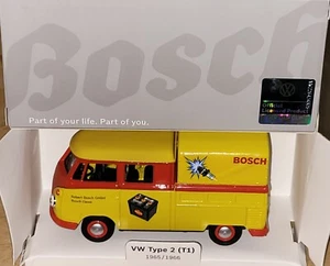 Bosch 1:43 Volkswagen VW T1 Doka Typ 2 in OVP, VW Bulli T 1 BOSCH neu in OVP - Bild 1 von 11