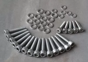 BMW R 1100 GS V2A Kit viti coperchio frontale coperchio generatore acciaio inox - Foto 1 di 4
