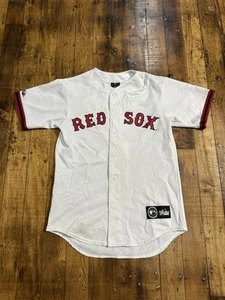 Maglia Vintage Boston Red Sox Carl Everett #2 Taglia M Majestic - Foto 1 di 22