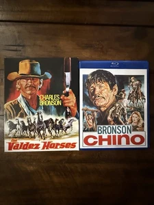 The Valdez Horses aka Chino (1973) Blu Ray w/OOP Slipcover Kino Lorber - Foto 1 di 4