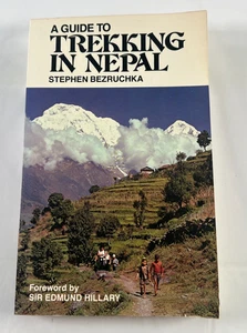 A Guide to Trekking in Nepal by Stephen Bezruchka 1981 Vintage Trade Paperback - Picture 1 of 11