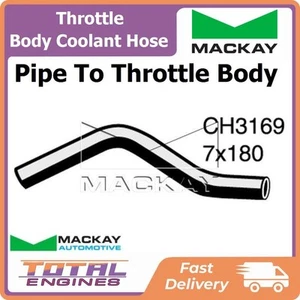 Throttle Body Coolant Hose fits Mazda 323 BG 1.8L 4Cyl BPT - Picture 1 of 2