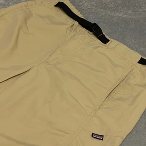 Pantalones Cortos de Senderismo Patagonia Para Hombres Medianos Caqui Ligeros con Cinturón Nylon Exterior - Imagen 1 de 6