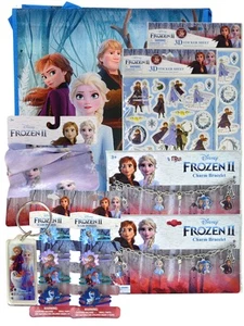 Disney Frozen Elsa Anna 9 PC Hair Sticker Play Gift Pack - Picture 1 of 10
