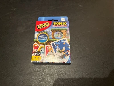 UNO Sonic The Hedgehog Card Game Mattel - Image 1 of 4
