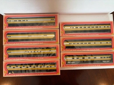 Coches de pasajeros HO IHC Prestige Series conjunto de (7) PRR Eastwind lado liso sin usar, en caja Foto 1 de 4