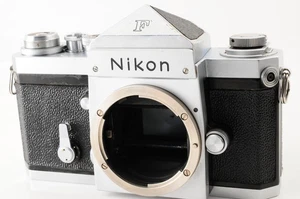 [Exc+++++] Cuerpo de cámara fotográfica Nikon F Eye Level plateado 35 mm SLR de JAPÓN #14 - Imagen 1 de 24