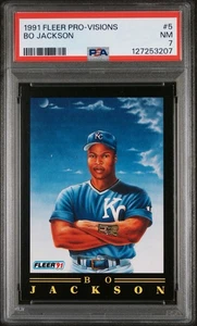 1991 FLEER PRO-VISION #5 BO JACKSON PSA - Picture 1 of 3