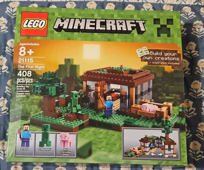 Lego Minecraft - The First Night (21115) - SEALED - Image 1 of 4