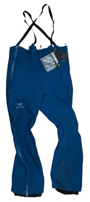NUEVO CON ETIQUETAS ARC'TERYX Gore-Tex Theta SV Babero Para Hombre Talla XXL Azul Legión 24482 Pantalones de Nieve Foto 1 de 4