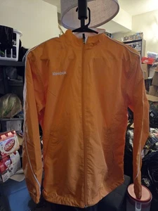 Giacca a vento leggera vintage Reebok arancione vintage grande L - Foto 1 di 2
