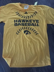 🔥 Camisa de béisbol Iowa Hawkeyes para hombre mediana M  - Imagen 1 de 2