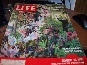 Life 1/25/1960 Father Marquette Conquers Manitou - Imagen 1 de 1