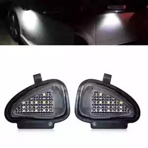 2x Under Side Mirror Light Puddle for VW Volkswagen Golf 6 GTI Golf Cabriolet UK - Picture 1 of 2
