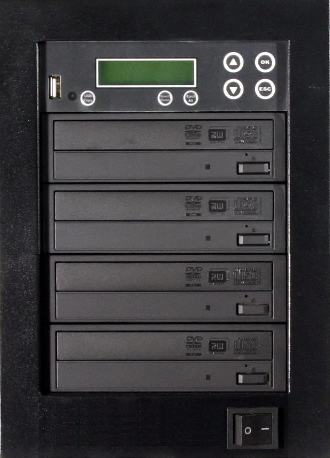 NEW MediaStor #a41 1-3, 3 Target 24X DVD Duplicator, Copy USB Flash Thumb to DVD - Image 1 of 1