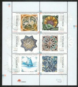 Portugal 1999 - Madeira Tiles stamps S/S MNH - Picture 1 of 1