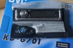 autoradio JVC KD-G701 cd mp3 frontalino elettronico e con telecomando - Foto 1 di 9