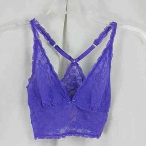 Bralette in pizzo viola ROSA di Victoria's Secret donna taglia XSmall - Foto 1 di 5