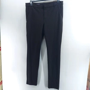 kut pants women's size 14L casual stretch skinny brown flat front mid Rise  - Picture 1 of 12