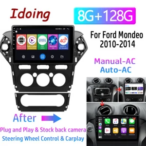 For Ford Mondeo 2006-2010 GPS Navigation Video Stereo Player Car Radio Android - Picture 1 of 16