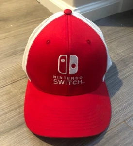 Nintendo Switch Console System E3 2016 Promotional Flexfit Mesh Cap Hat L/XL - Picture 1 of 13