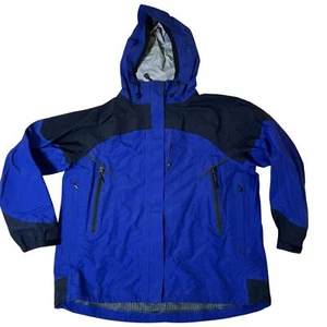 Vintage L.L. Bean Gore-Tex XCR Oversized Jacket - XL Blue/Black - Picture 1 of 8