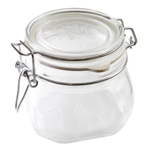 Bormioli Rocco Bügelverschlussglas Fido mit Glasdeckel 500ml - Picture 1 of 1