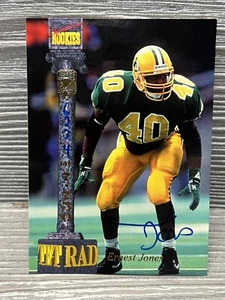 1994 Signature Rookies Tetrad Autographs Ernest Jones #34 Oregon 6234/7750 - Bild 1 von 3