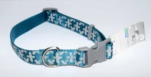 Good 2 Go Reflective Blue Adjustable Dog Collar L XL 16-26 Inches - New With Tag - Picture 1 of 5