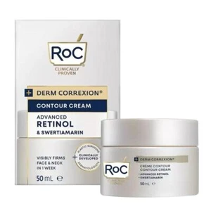 RoC – Derm Correxion – Konturcreme Retinol Swertiamarin Gesicht & Hals 50ml` - Picture 1 of 8