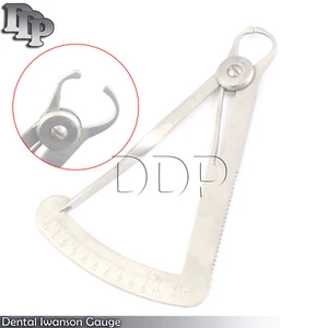 3 pezzi Pinza dentale calibro corona modello Iwanson pinza a molla - Foto 1 di 4